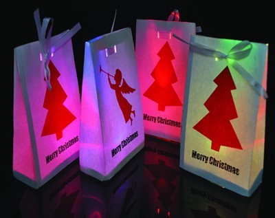 LED Candle Light with paper bag