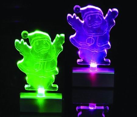 Snowman Shaped Candle Light